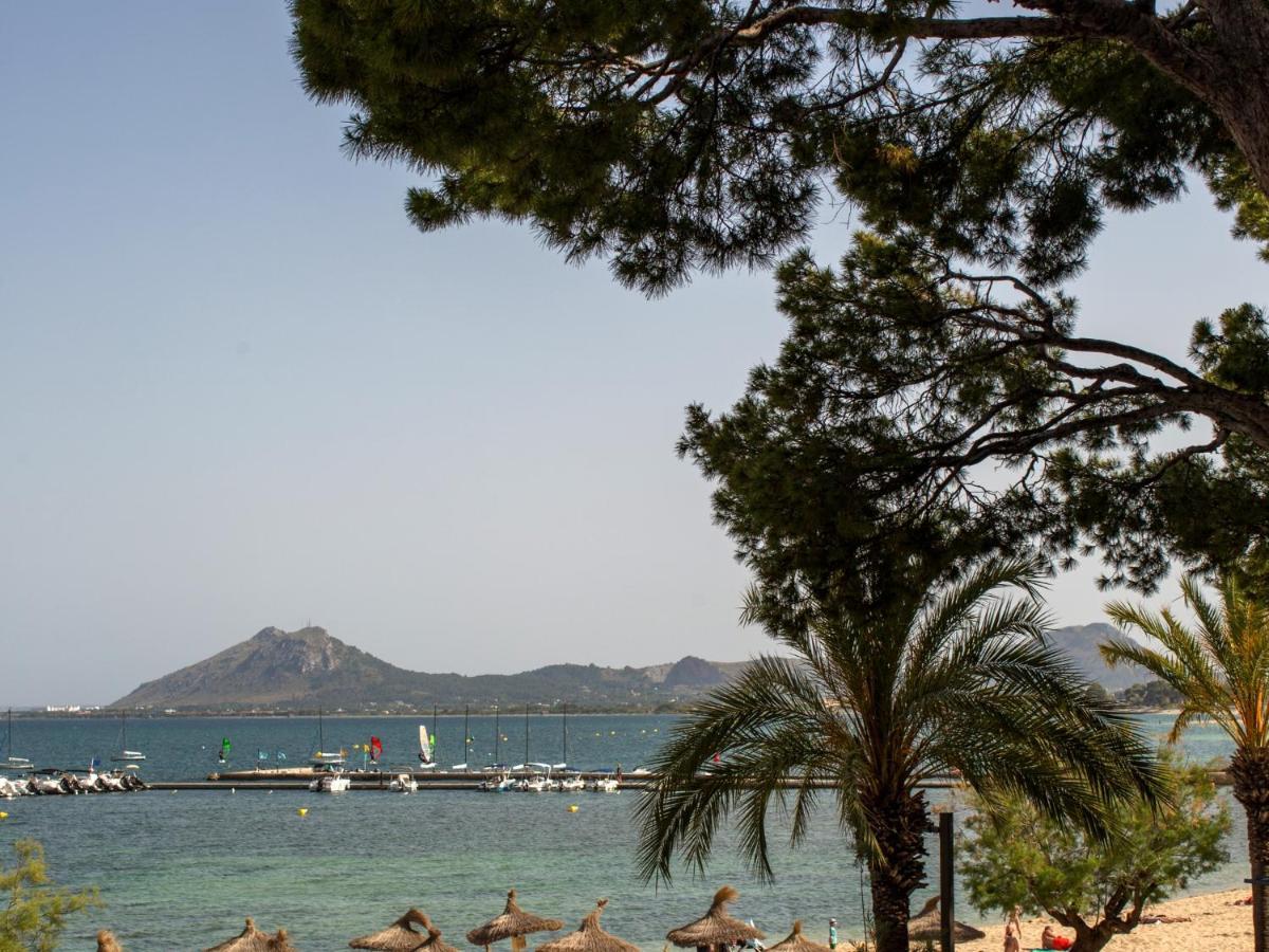 'Can Ventet' First Line Beach Port de Pollenca Exterior photo
