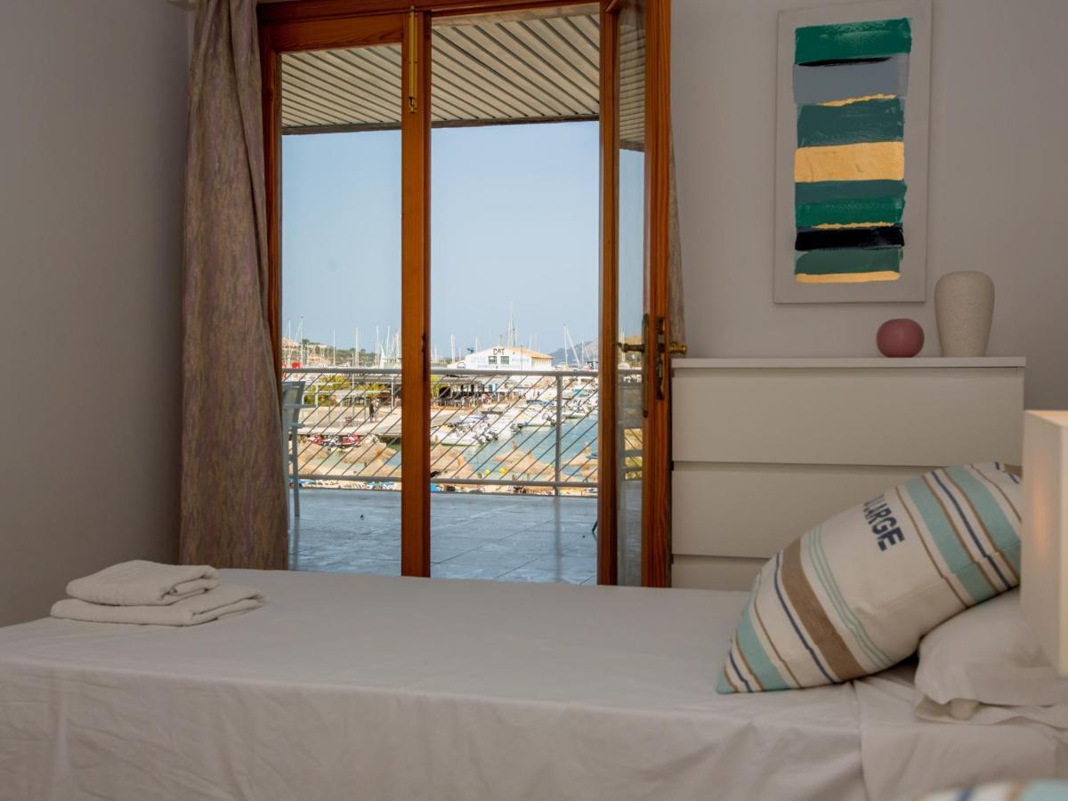 'Can Ventet' First Line Beach Port de Pollenca Exterior photo